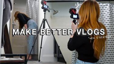 YouTuber Cathrin Manning's YouTube thumbnails for Nikon magazine. Nikon magazine assets.